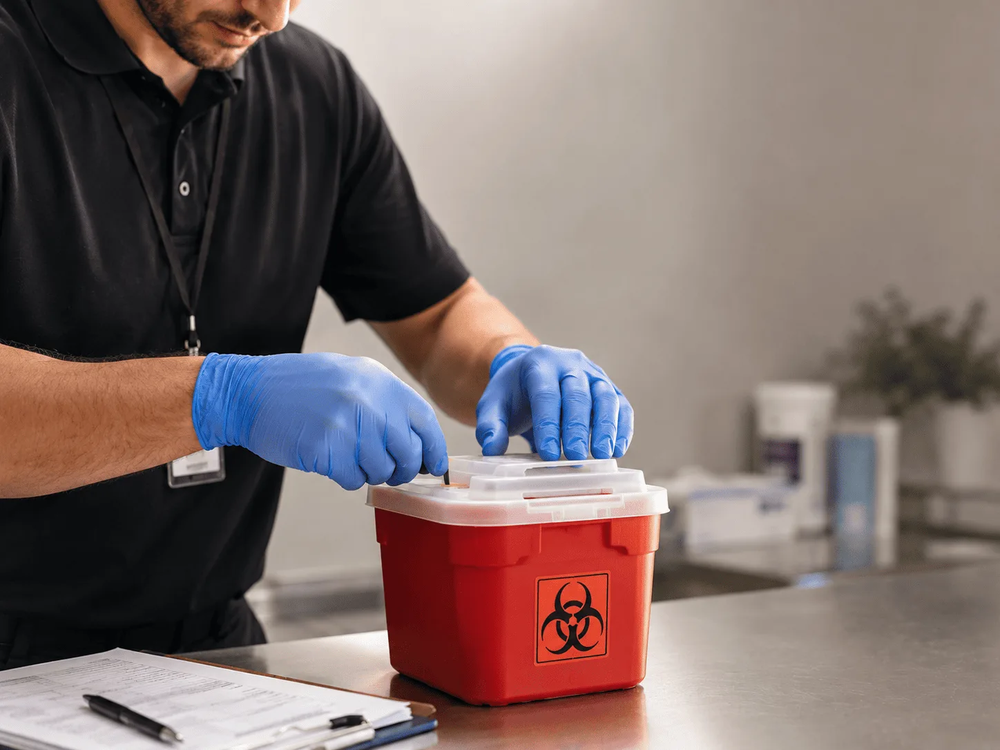 Why choose Sharps Waste Disposal in Reyno, AR